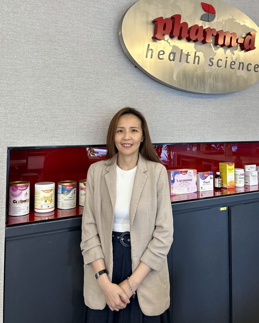 Lina Fong, Customer Service Manager, Pharm-D Sdn Bhd